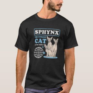 Camiseta Gato Sphynx Mais Gato Sem Pelo Dono Gato Sphynx