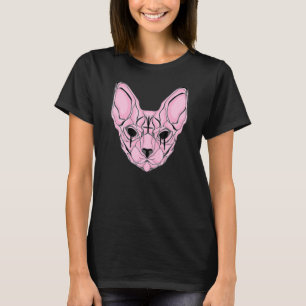 Camiseta Gato Sphynx Pastel Goth