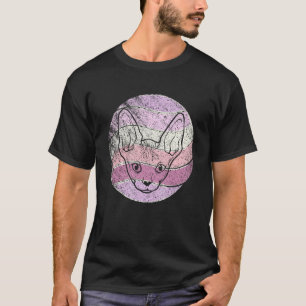 Camiseta Gato Sphynx Retro Sem Pelo - Gato Sphynx Vintage