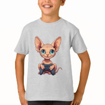 Gato Sphynx Segurando Controle de Jogo