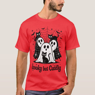 Camiseta Gato Spooky e amigo Fantástico do Design na Web