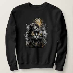 Camiseta Gato Steampunk Incrível