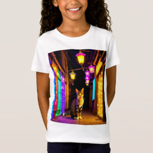 Camiseta gato surpreso