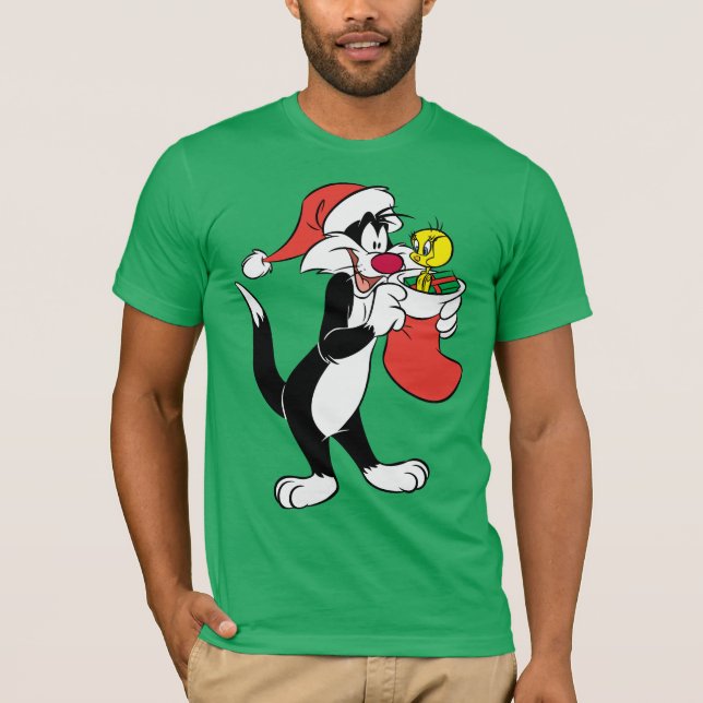 Camiseta Gato SYLVESTER™ com capacidade de armazenamento (Frente)