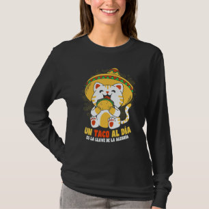 Camiseta Gato Taco Cinco de Mayo