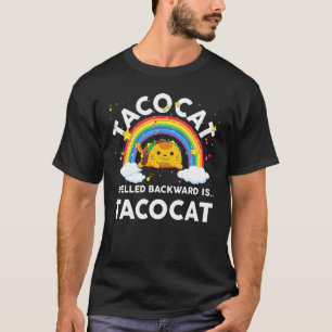 Camiseta Gato Taco Crianças Menino de 1 a 3 Anos Escrito ao