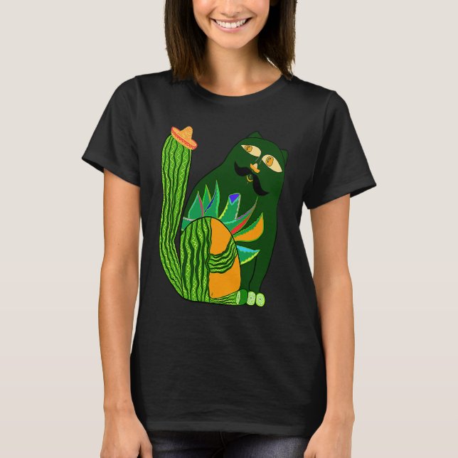 Camiseta Gato Tequila (Frente)