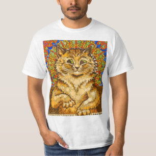 Camiseta Gato tocando piano, psicodélico - depois de Louis 