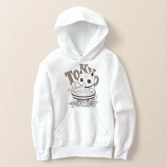 Camiseta Gato Tomando Sopa Ramen (Postura )