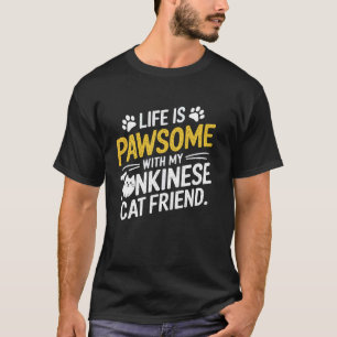 Camiseta Gato Tonkinês Raça Gato Amante Animal Pet Gatinho