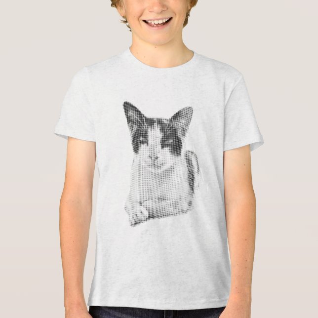 Camiseta Gato Tricolor Meiotom (Frente)