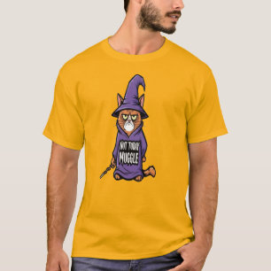 Camiseta Gato Trouxa Não Hoje - Gato Mágico Divert