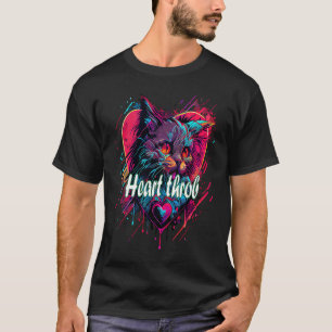 Camiseta Gato Tuxedo Dia dos Namorados Gato Conquistador