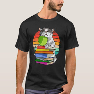 Camiseta Gato Tuxedo Livrão de Volta às Aulas