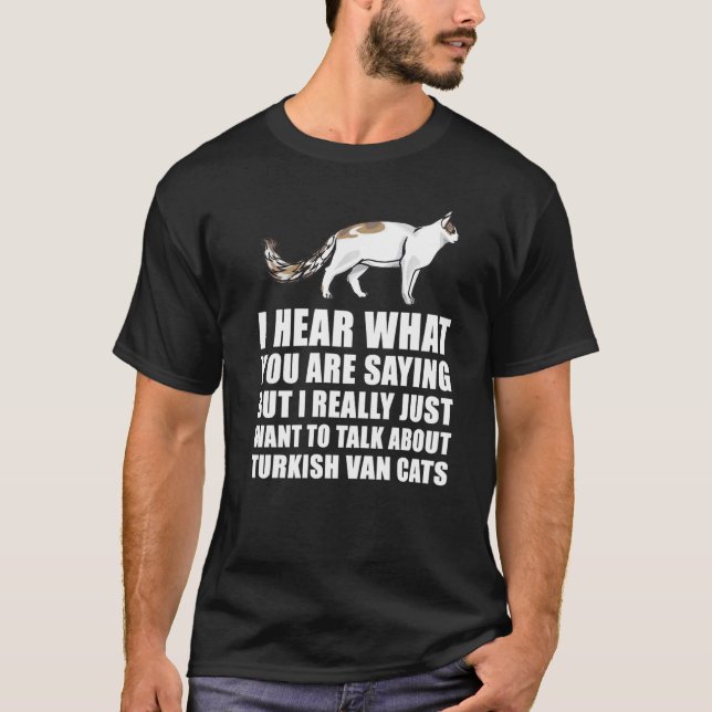 Camiseta Gato Van Turco (Frente)