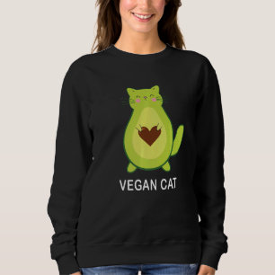 Camiseta Gato Vegano Gato Vegetariano Avocato Avocat Avogat