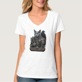 Camiseta Gato Veterano Russian Blue Odin