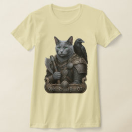 Camiseta Gato Veterano Russian Blue Odin
