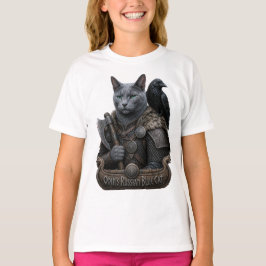 Camiseta Gato Veterano Russian Blue Odin