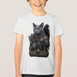 Camiseta Gato Veterano Russian Blue Odin
