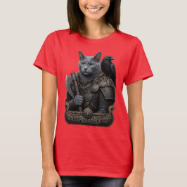 Camiseta Gato Veterano Russian Blue Odin