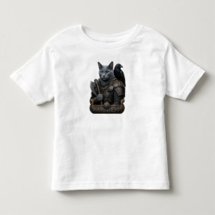 Camiseta Gato Veterano Russian Blue Odin