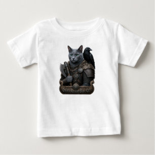 Camiseta Gato Veterano Russian Blue Odin