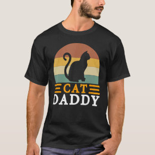 Camiseta Gato Vintage Papai Estilo Oitenta Distorcido Re