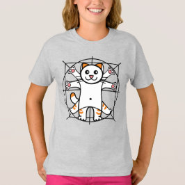 Camiseta Gato Vitruviano