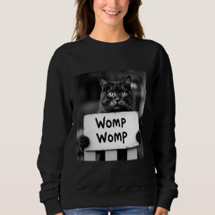 Camiseta Gato Womp Womp Meme Divertido Gen Z Tendência
