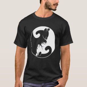 Camiseta Gato Ying e Yang 1