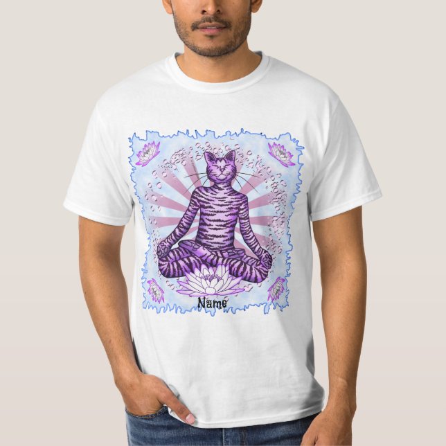 Camiseta Gato Yoga (Frente)