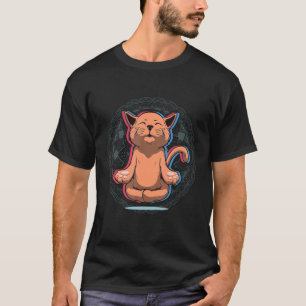 Camiseta Gato Yoga Hatha Vinyasa Kundalini Ashtanga Power I