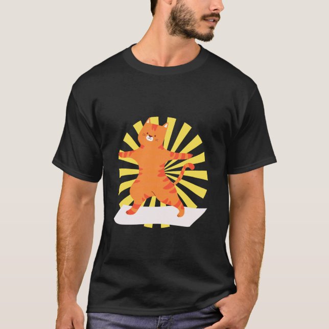 Camiseta Gato Yoga Kitty (Frente)
