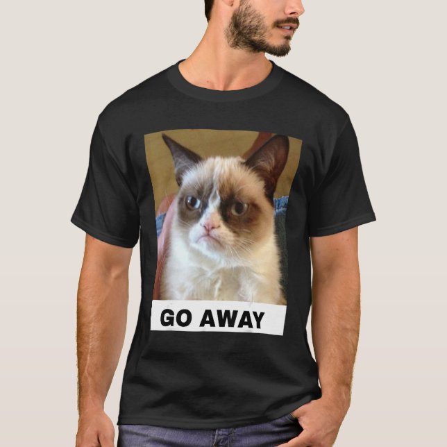 Camiseta Gato Zangado (Frente)