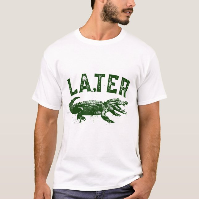 Camiseta Gator Alligator posterior (Frente)