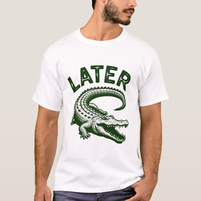 Camiseta Gator Alligator posterior (Frente)