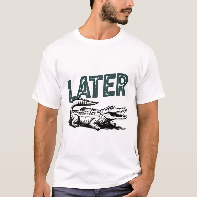 Camiseta Gator Alligator posterior (Frente)