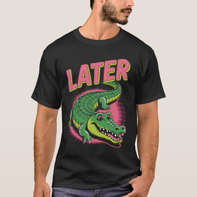 Camiseta Gator Alligator posterior (Frente)
