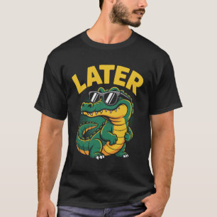 Camiseta Gator de alinhamento posterior