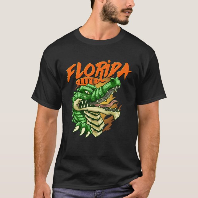 Camiseta Gator Florida Life V2 (Frente)