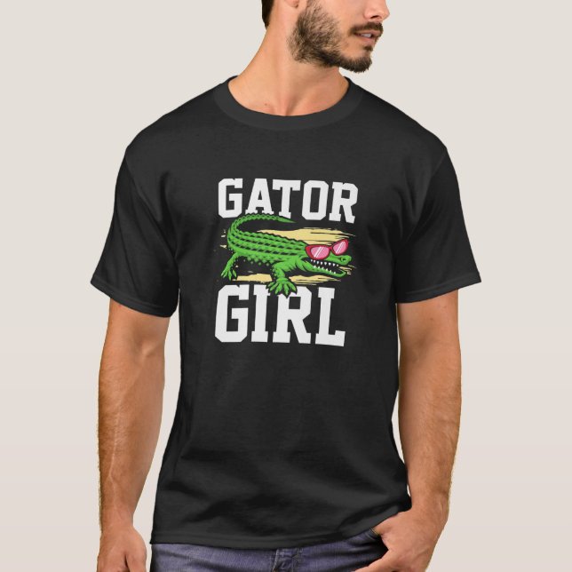 Camiseta Gator Girl for Men Crocodilo (Frente)