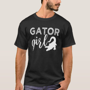 Camiseta Gator Girl Funny Alligator Lover para Girls Pullov