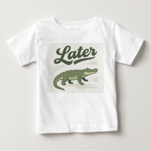 Camiseta Gator posterior: em movimento