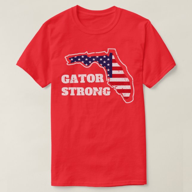 Camiseta Gator Strong Florida State Gator (Frente do Design)