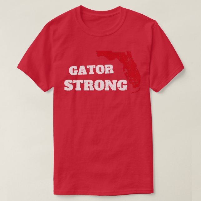 Camiseta Gator Strong Florida State Gator2 (Frente do Design)