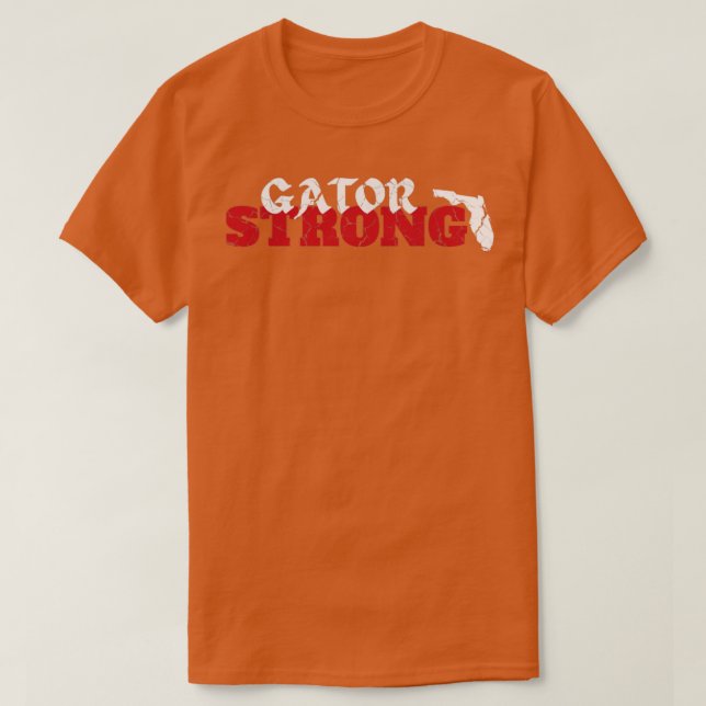 Camiseta Gator Strong Florida State Gator4 (Frente do Design)