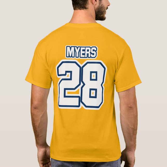 Camiseta Gators - 28 Myers (Verso)