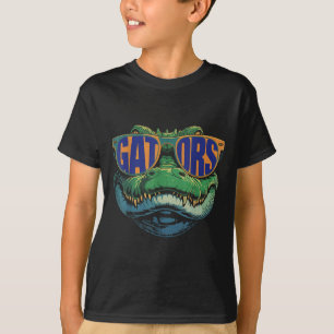 Camiseta Gators Name Retro Roupa Para Homens Meninos Garoto