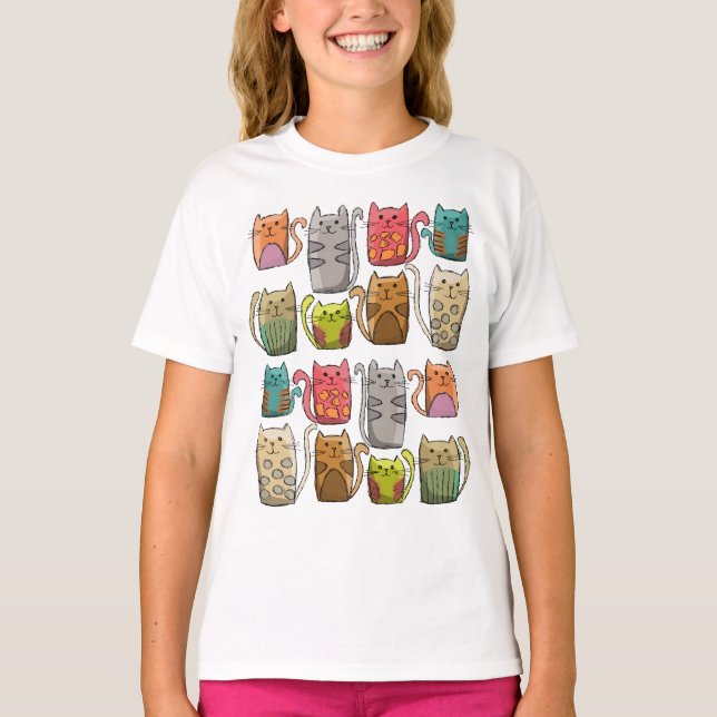 Camiseta Gatos! (Frente)